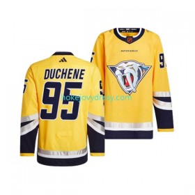 Pánské Hokejový Dres Nashville Predators Matt Duchene 59 Adidas 2022-2023 Reverse Retro Žlutá Authentic